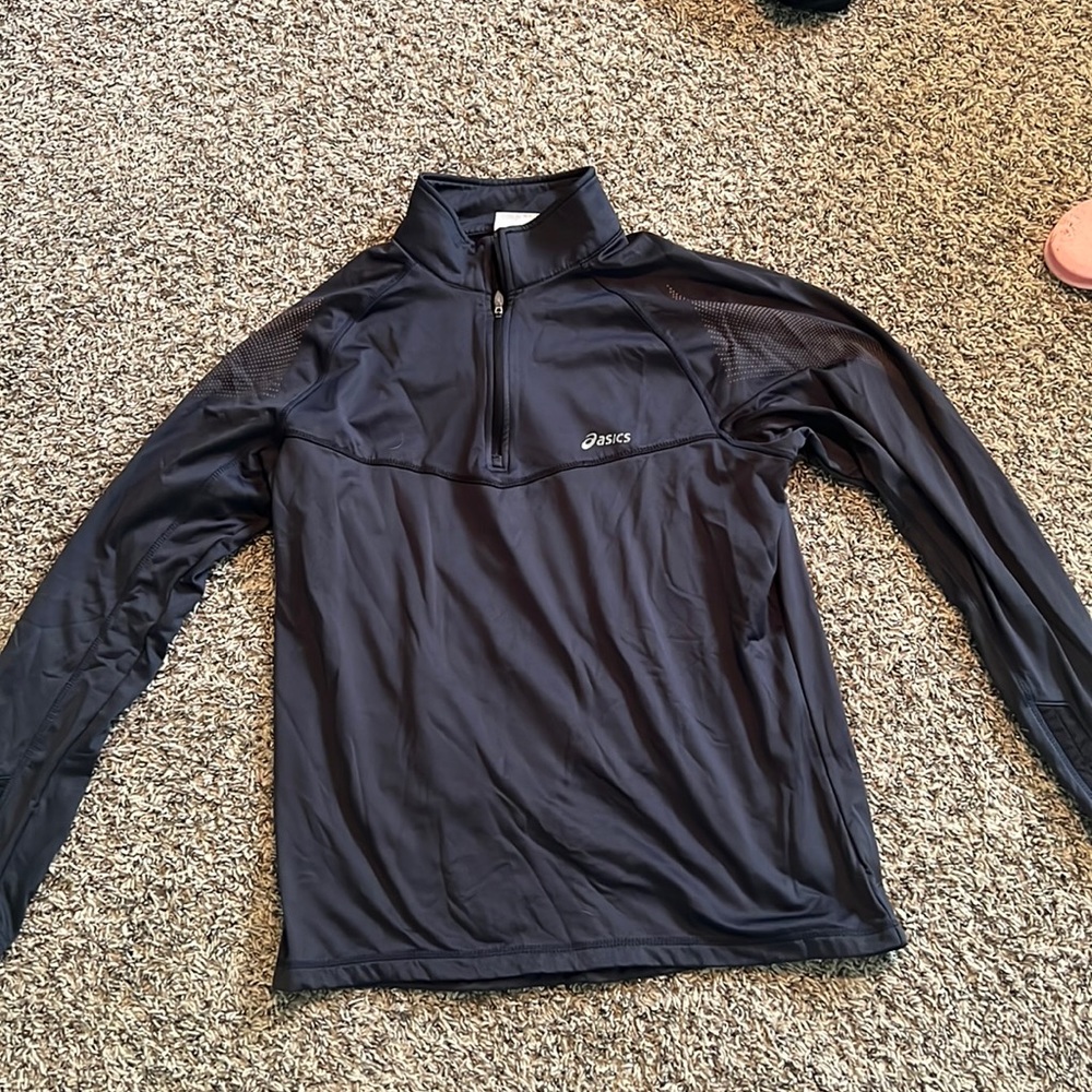 ASICS 3/4 Zip Running Shirt